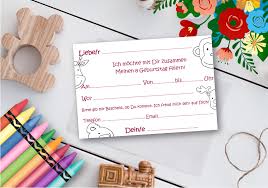 Word Einladungskarten Zum Geburtstag Fur Kinder Office Lernen Com