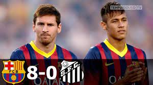 Barcelona is top of the group with 10 points having win three games and drawn on from five. Fc Barcelona Vs Santos 8 0 All Goals And Extended Highlights Joan Gamper Trophy 2013 14 Hd 720p Youtube