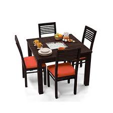 Buy 4 Seater Wooden Dining Sets Online In India 4 Seater Dining Table Dining Table Design Dining Table