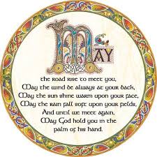 The irish blessing is a traditional celtic poem passed down through the generations. Irish Celtic Coaster Traditional Irish Blessing