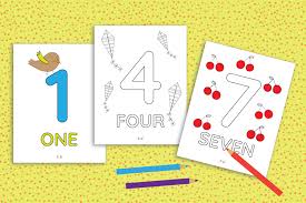 When you are designing your preschool lesson plans, it is important to recognize this. 1 10 Printable Numbers Coloring Pages Yes We Made This