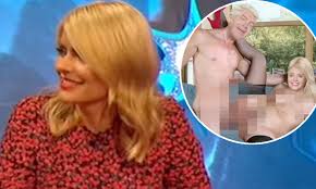 Holly Willoughby and Phillip Schofield crack up over X-rated image on  Celebrity Juice | Daily Mail Online