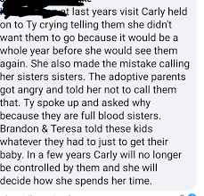 Dawn DID remind them what they signed and what they agreed upon with regard  to contact with Carly : r/TeenMomOGandTeenMom2