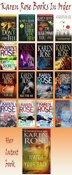 Karen Rose Books In Order Karen Rose Books Mystery Romance Books Romance Suspense Books