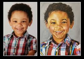 This has an airbrush base But the rest is painted with one stroke . By hand  with a brush. It's is my version of an Ariel Butterfly 🦋. It's day 9 of