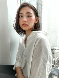 40代の大人の女性へご提案 髪型に悩んだらナチュラルなボブヘアに hair ボブ ヘアカラー 美髪 ショートのヘアスタイル