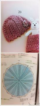 6 Tutoriais De Gorros De Bebe Em Croche