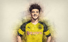 All parties in manchester united's pursuit to sign jadon sancho from borussia dortmund were hoping to complete the transfer before england got underway at the european championship. Herunterladen Hintergrundbild Jadon Sancho Illustrationen Englischer Fussballspieler Borussia Dortmund Fc Bvb Sancho Fussball Bundesliga Zeichnung Von Sancho Fur Desktop Kostenlos Hintergrundbilder Fur Ihren Desktop Kostenlos
