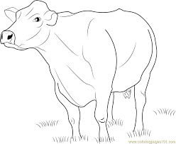 Surging goat coloring pages printable for kids best throughout. Free Online Cow Coloring Pages Export Coloring B109 Answer