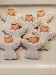 Angel Sugar Cookies Courtney S Confections Courtneysconfectionsok Sugar Cookie Icing Sweet Delights Cookie Icing