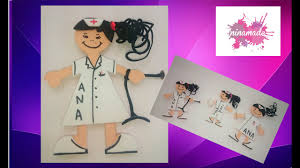 Has llegado al sitio perfecto para comprar goma eva online y convertirte en un auténtico experto o experta del diy del disfraz (do it yourself). Diy Broche Enfermera Personalizado De Goma Eva Youtube