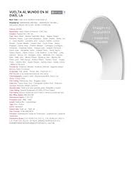 VUELTA AL MUNDO EN 80 DIAS, LA