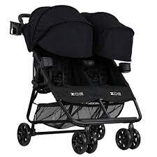 Zoe Xl2 Best V2 Lightweight Double Travel Everyday Umbrella Twin Stroller System Black Best Double Stroller Twin Strollers Double Umbrella Stroller