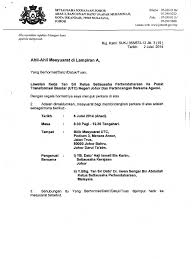 Check trip schedule and travel distance. Contoh Surat Lawatan Kerja Tan Sri Ksp Ke Utc Johor Dan Perbincangan Bersama Agensi