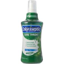 2 Pack Chloraseptic Sore Throat Spray Menthol 6 Oz Walmart Com Walmart Com