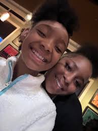 My ONLY daughters enjoying Dynasty's birthday dinner ❤️❤️❤️❤️❤️ 🥹🥰