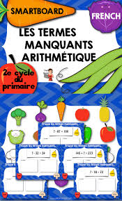Fruits Et Legumes Les Termes Manquants Smart Board First Grade Math Teaching
