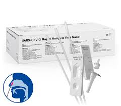 Mit einem separaten taschentuch gründlich die nase schnäuzen extraktionslösung öffnen und vollständig in das teströhrchen einfüllen Ks Medizintechnik Roche Sars Cov 2 Rapid Nasal Antigen Schnelltest Nasenabstrich 25er Pack