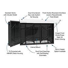To buy a franchise with shield security, you'll need to have at least $50,000 in liquid capital and a minimum net worth of $250,000. Buy The Tv Shield 52 55 Anti Glare Outdoor Tv Enclosure 2nd Generation Fits 52 55 Television Online In Indonesia B0853ffxk6