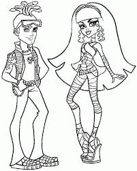 Let them gel well with the fashionable characters like frankie stein, draculaura, clawdeen wolf, cleo de nile, lagoona blue, deuce gorgon, ghoulia yelps, jackson jekyll and holt hyde, spectra, abbey bominable, clawd … Free Printable Coloring Pages Cartoon Monster High Cleo De Nile Coloring Library