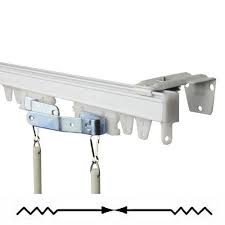 Split Draw Wall Mount Curtain Track Set Curtain Rod Connection Ceiling Curtain Track Curtain Track Ceiling Curtains