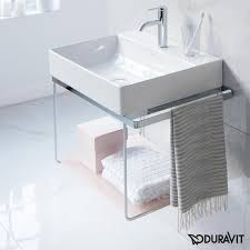 Duravit Durasquare Metallkonsole Wandhangend Fur Waschtische Compact Chrom 0031141000 Waschtischkonsole Duravit Waschtisch