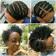 1 Set 2 Styles On Short Natural Hair 1st Style Flat Twist Short Term Protective Style 2nd St Natural Hair Twists Natural Hair Twa Natural Hair Twist Out