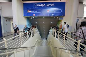 Lrt laluan ampang & lrt laluan sri petaling. Masjid Jamek Lrt Station Ampang Line Lrt Klia2 Info