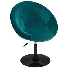 Also set sale alerts and shop exclusive offers only on shopstyle. Duhome Makeup Vanity Chair Accent Chairs Comtenporary Lounge Chair Adjustable Modern Round Tufted Back Swivel Atrovirens Velvet Buy Online In Aruba At Aruba Desertcart Com Productid 151093428