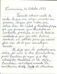 De Matilde Sanchez A Querido Sobrino Casamaria 15 De Octubre De 1980 Sobre Cartas