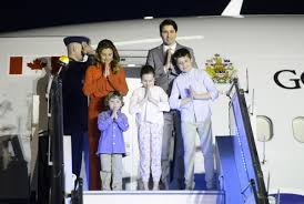 Justin trudeau's campaign was aimed squarely at the. Trudeau Family Arrives In India For State Visit The Star