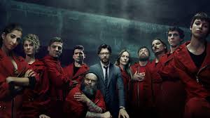 Dans la série la casa de papel saison 1 épisode 13 complete, huit voleurs font une prise d'otages dans la maison royale de la monnaie d'espagne, tandis qu'un génie du crime manipule la police pour mettre son plan à exécution. La Casa De Papel Sur Netflix Decouvrez L Affiche Officielle Et Les Nouvelles Recrues De La Saison 3 News Series A La Tv Allocine