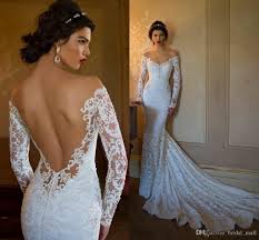 Our wide selection is elegible for free shipping and free returns. 2015 Vintage Lace Berta Wedding Dresses V Neck Beaded Off Shoulder Backless Mermaid Long Berta Wedding Dress Lace Mermaid Wedding Dress Backless Wedding Dress