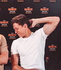 That Bicep Is Bigger Than My Tom Holland Imagines Tom Holland Spiderman Tom Holland Peter Parker