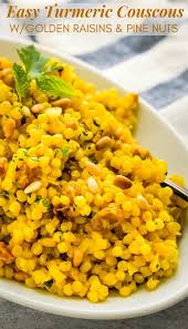 Healthy Turmeric Pearl Couscous Recipe Recipe Couscous Recipes Pearl Couscous Recipes Couscous Recipes Healthy