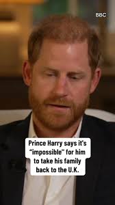 During an exclusive interview with BBC News, a partner of CBS News, Prince  Harry expressed a desire to reconcile with other members of the royal  family and said he was "devastated" over