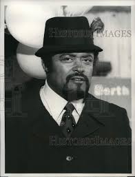1976 Press Photo TV show "Kojak" guest actor Rosie Grier