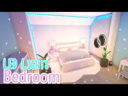 Aesthetic Led Lights Bedroom Adopt Me Speed Build Youtube In 2021 Adopt Me House Ideas Roblox House Ideas Cute Room Ideas