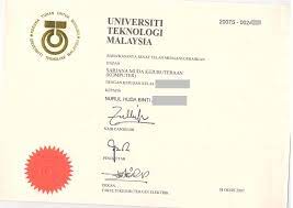 Completion of els certified intensive english programme (ciep) level 107 or higher. Healthy Nurul Beauty My Degree Certificate In Computer Engineering From Utm Last 2007
