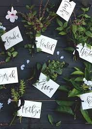 Incorporate Nature Into Your Wedding By Opting For These Diy Mini Bouquet Place Cards Diy Place Cards Fall Place Cards Thanksgiving Place Cards