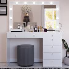 Boahaus Serena Makeup Vanity Table With