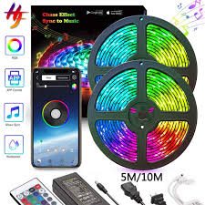 Free delivery for many products! Smart Led Strip Lights Works With Alexa Govee App Control Waterproof 16 4ft 36 2ft Rgb Led Light Strip Wifi Sync With Music 16 Million Colors 5050 Led Lights For Home Kitchen Tv Party Wish