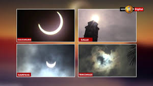 An eclipse season is here. Sri Lanka Witnessed A Special Solar Eclipse Today Youtube