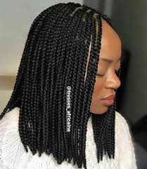 23 Short Box Braid Hairstyles Perfect For Warm Weather Page 2 Of 2 Stayglam Short Box Braids Hairstyles Short Box Braids Box Braids Hairstyles
