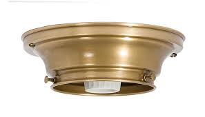 Dimmable led ceiling down light flush mount square all room kitchen panel light. 4 Fitter Wired Antique Brass Flush Mount Fixture 69451a B P Lamp Supply