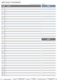 This free printable blog planner comes with pages for tracking your analytics, planning your weekly posts, brainstorming, tracking your finances and affiliate programs and more. Free Printable Daily Calendar Templates Smartsheet