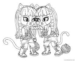 You can now print this beautiful for girls monster high coloring page or color online for free. Monster High Baby Coloring Pages Coloring4free Coloring4free Com