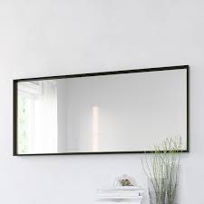 The product is listed as 42 lbs and i want to mount it horizontally, flush against the wall, so the two mounting points would be about 77 apart. Nissedal Mirror Black 255 8x59 Ikea