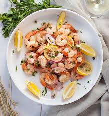 Pickled Shrimp Basil And Bubbly