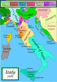 Italy In 1494 Italy Map History Map